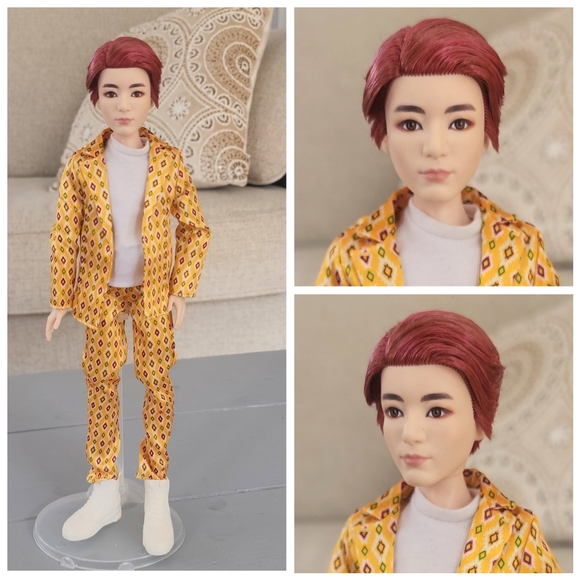 Mattel Other - Mattel Ken Barbie Asian Teen Handsome Rooted Red Hair Man Boyfriend Doll